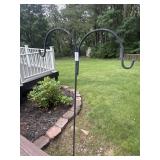 Black double Shepherd hook