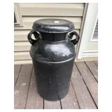 Antique large Chicago Bowman milk can