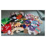 Seasonal Plastic cross-stitch decorations