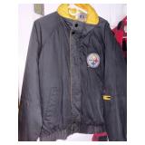 Steelers jacket size  XL and Flannel XXL