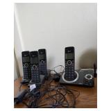 Lot of 4 ATT Cordless Phone System Lot
