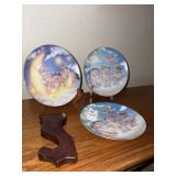 Lot of Hamilton collectible plates by Kristen