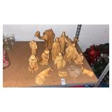 Ceramic Nativity Set