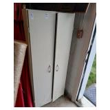 Storage cabinet no contents 60" tall, 24" wide