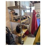 Metal 4-tier shelving unit *UNIT ONLY* 43 X 25 X