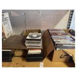 Lot of CDs, Cassettes, DVDs and VHS