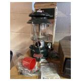Coleman glas lantern and accessories