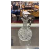 Vintage Clear EAPG Pressed Glass Round 7 1/4"