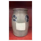 Early 1840s Somerset Co. PA Cobalt Decorated