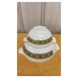 Vintage Pyrex Verdi (Verde Floral) Cinderella