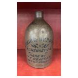 Antique T.F. Reppert Greensboro PA Stoneware Jug