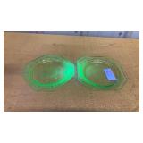 Vintage Anchor Hocking Princess Green Uranium