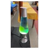 Blue and Green Lava Lamp