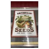 D.M. Ferry & Co. seed advertising sign
