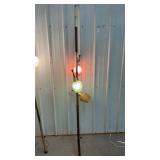 MCM 3-light tension pole lamp , adjustable