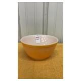Vintage Pyrex Primary Orange 402 Milk Glass