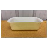 Vintage Pyrex Solid Yellow Rectangular Space