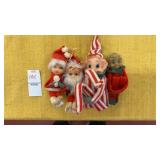 4 Vintage Pixie Shelf Sitters