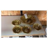 Planters Peanuts Metal Tray Set
