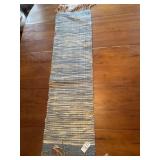 Woven table runner 11 X 39 in