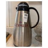Gevalia stainless steel thermal coffee carafe