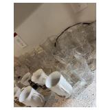 Lot of assorted glasses and mugs