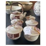 Vintage Japanese tea set