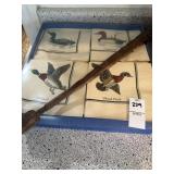 Lot of duck napkins and back scratcher