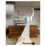 Vintage food grinder and chopper Club Gredder