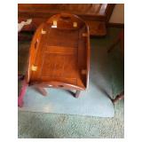 Vintage buttlers table/ tray