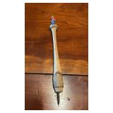 Vintage WWII Era Hand Carved Inkwell Pen Japan?