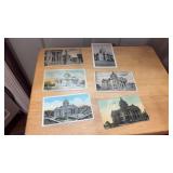 Lot of 6 Vintage Somerset County Postcards