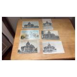 Lot of 6 Vintage Somerset County Postcards
