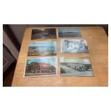 Lot of 6 Vintage Somerset County Postcards