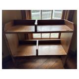 Rustic shelving unit 29 X 12 X 24in