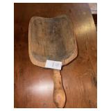 Vintage wooden scoop