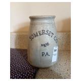 Somerset Co Stoneware Pottery Crock