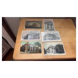 Lot of 6 Vintage Somerset County Postcards