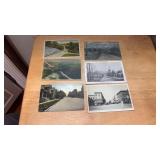 Lot of 6 Vintage Somerset County Postcards