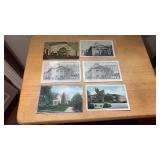 Lot of 6 Vintage Somerset County Postcards