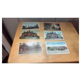 Lot of 6 Vintage Somerset County Postcards