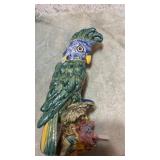 Vintage Stangl Pottery Bird #3580 Cockatoo 9 in