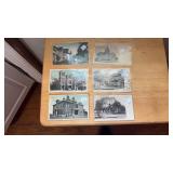 Lot of 6 Vintage Somerset County Postcards