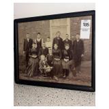 Antique Portrait Photo Schrock Family