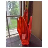 Vintage Viking 4 finger swung vase