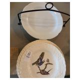 Lot of assorted plates, Birds of America series
