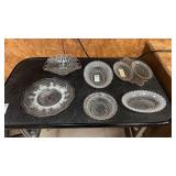 Lot of Decorative Glass Dishes