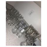 Lot of assorted glasses