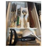 Lot of assorted Tupperware and utensils