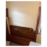 Wooden Headboard set 65 in wide